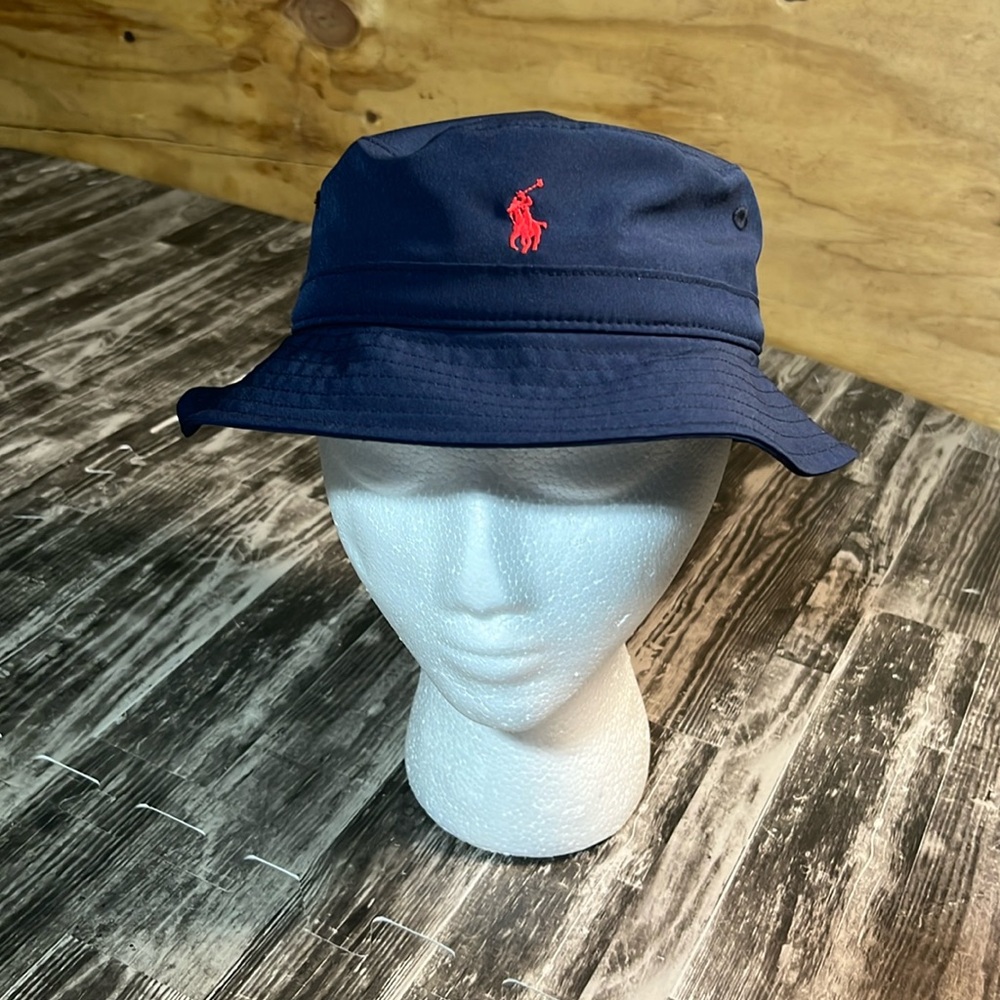 Polo Ralph Lauren Boys Navy Blue Bucket Hat